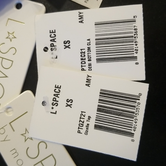 💕L*SPACE💕 Pointelle Rib Bikini Set ~ Gizelle Top + Desi Bottom ~ Purple XS NWT - Picture 10 of 12